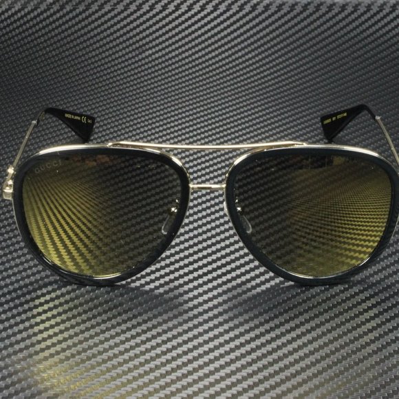 Gucci Gold 57mm Sunglasses